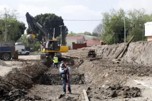 Cierre de circulación en la Nacozari por obras del Tren Turístico