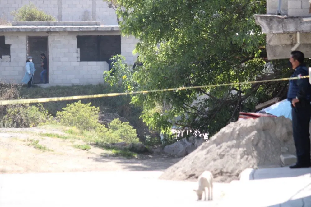 Restos humanos barranca