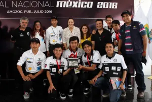 Estudiantes Conalep logran tercer lugar en Desafío F1 in Schools México