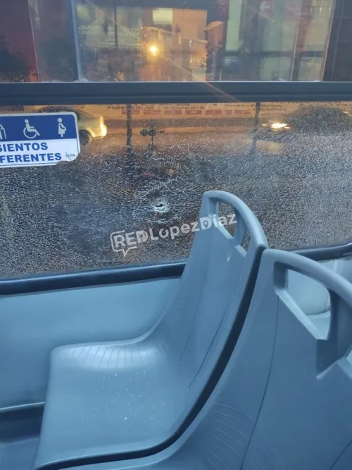 Vandalizan unidad de RUTA en Agua Santa