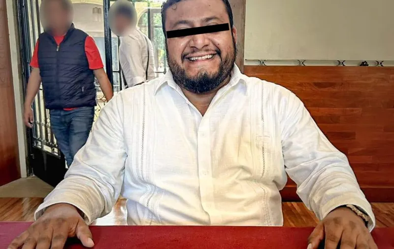Miguel N., presidente municipal de Juchitán, Oaxaca, detenido por extorsión agravada. Foto: Especial