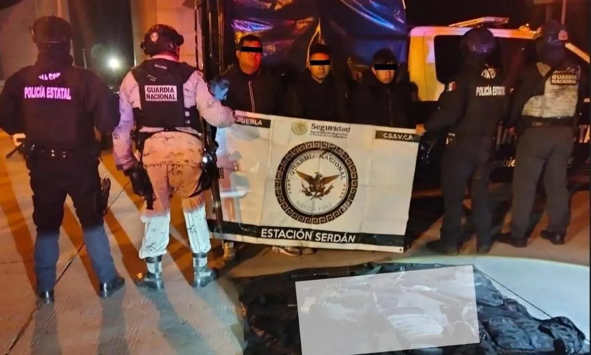 Detienen a tres personas con armamento tras operativo conjunto en el municipio de Esperanza