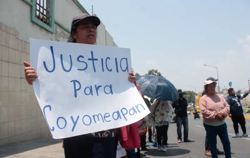 Pobladores de Coyomeapan piden justicia por Sergio Cruz Nieto y juicio político a los Celestino Rosas