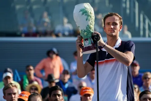 Daniil Medvedev conquista el Masters de Cincinnati, y ya es top cinco en el ranking de la ATP