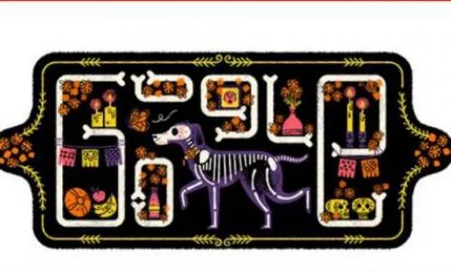 Google se viste de la tradición mexicana del Día de Muertos