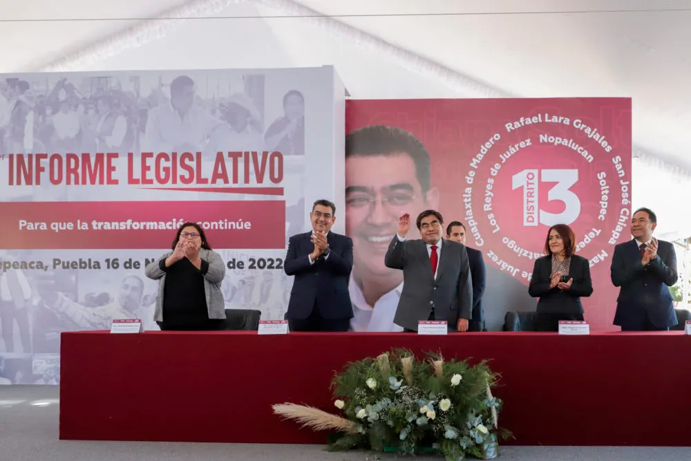 Tiene Puebla un poder legislativo democrático y plural: Barbosa Huerta