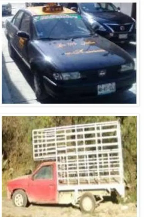 SSP aseguro tres vehiculos y un remolque tipo tanque con reporte de robo