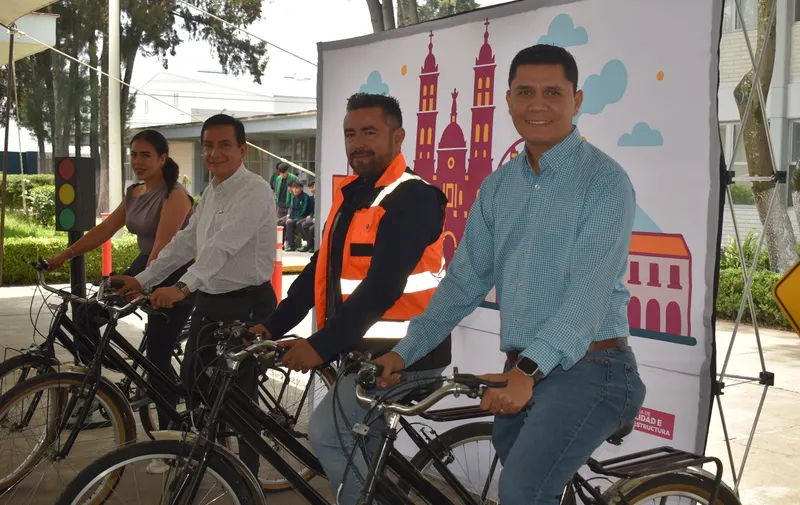 Implementa Ayuntamiento de Puebla Taller Bici-Escuelas en Conalep Plantel I