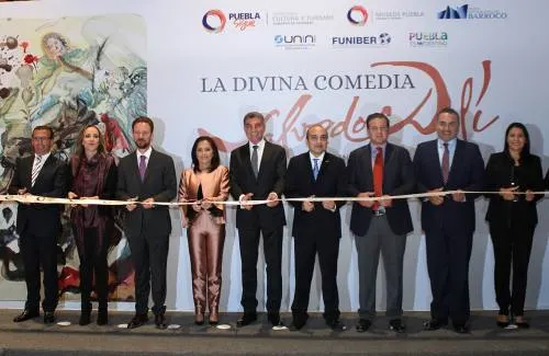 Inaugura Tony Gali exposición “La Divina Comedia, Salvador Dalí”