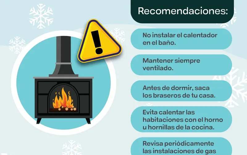Emite Salud recomendaciones para evitar intoxicaciones por monóxido de carbón