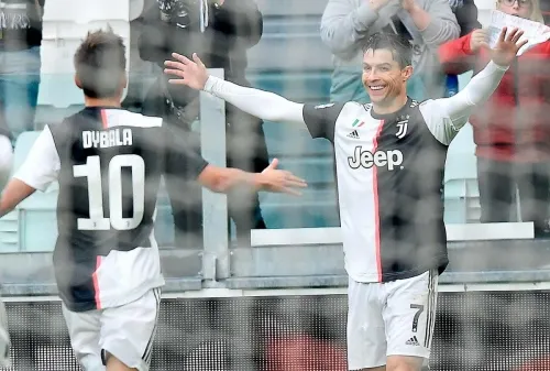 Cristiano marca doblete en triunfo de la ‘Juve’ ante Udinese