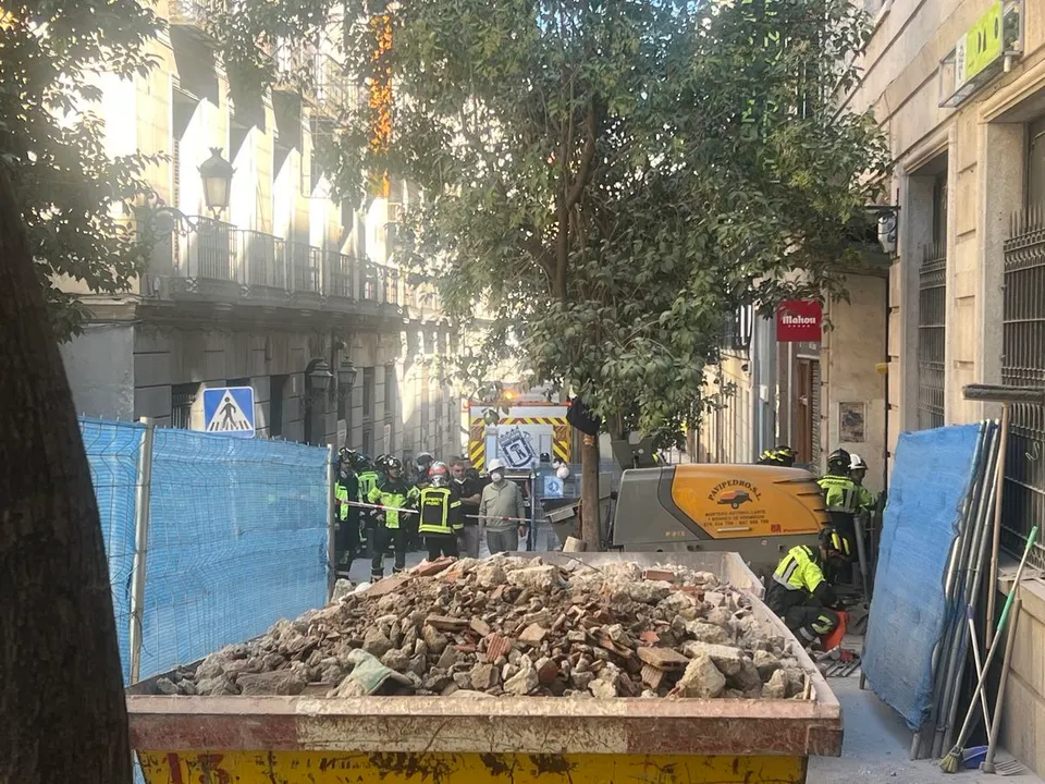 Derrumbe Edificio Madrid