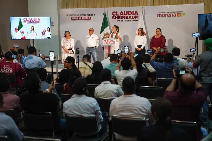 Claudia Sheinbaum anunció que la CDMX recibió un premio de Singapur por su gestión