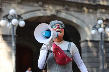 Payasos de la organización Urbans Clowns anuncian marcha para este lunes en la ciudad de Puebla