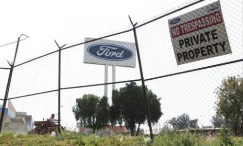 Ford paga 4.0% de los mil 600 mdd que no invirtió