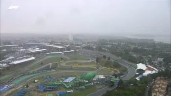 La lluvia arruina la ronda de clasificación del Gran Premio de Sao Paulo