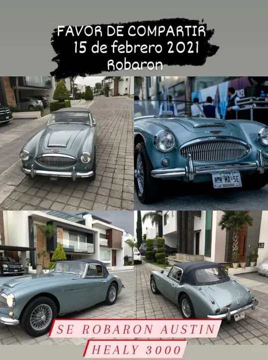 Roban carros de colección en La Paz