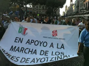 Marchan en contra del gasolinazo y en el último día de RMV
