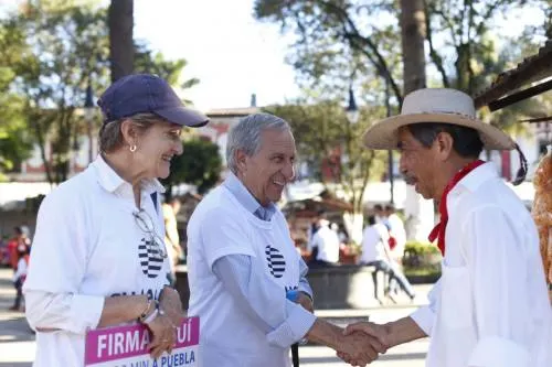 Cárdenas recolectó firmas en Atlixco, Huauchinango, Teziutlán y Zacapoaxtla