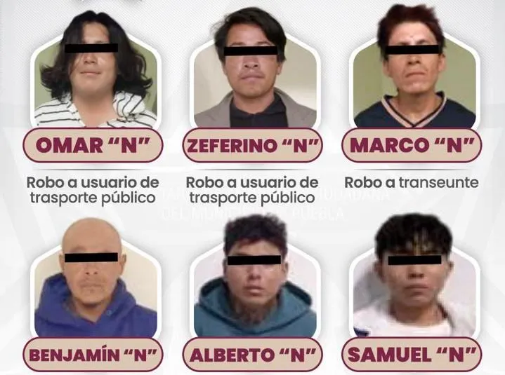 Detenidos por robo a transeúnte