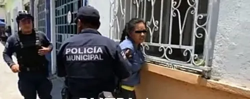 Joven mujer balea a un agente vial en Izúcar de Matamoros