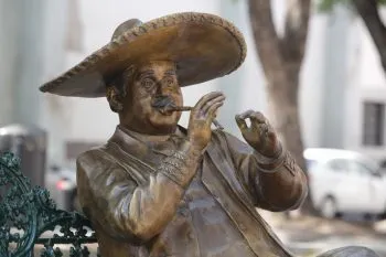 Ya no se repondrán las piezas robadas en estatuas del Centro Histórico de Puebla: Berenice Vidal