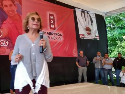 Reconocen a yerno de Elba Esther como dirigente de RSP