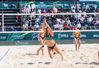México gana en la fase inicial del Mundial de Voleibol de Playa Sub-21