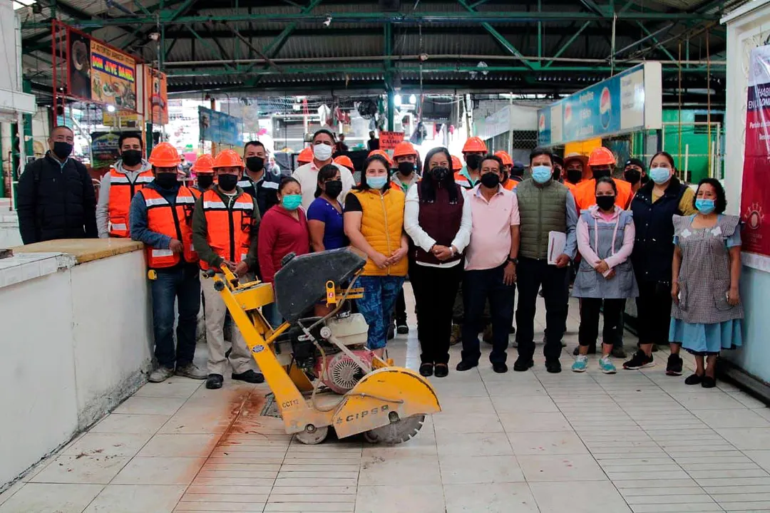 Atlixco Mercado Benito Juarez Obras