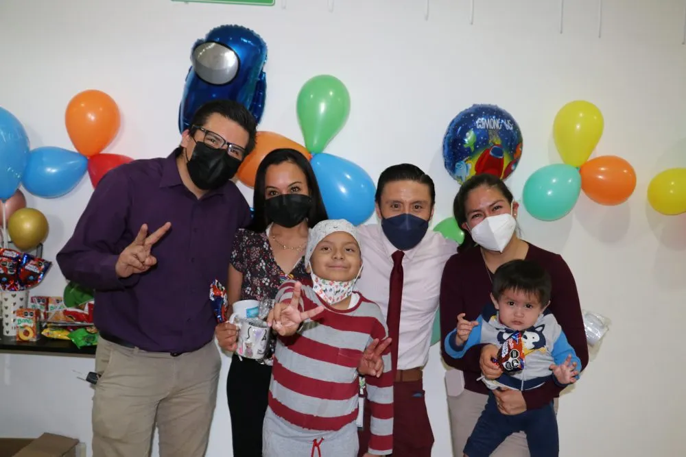 Luego de trasplante de médula ósea, ISSSTEP da de alta a segundo paciente pediátrico