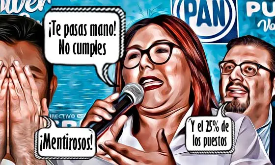 Genoveva quiere una rebanadota del ayuntamiento de Puebla