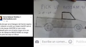Encuentra la camioneta que dibujó, gracias a los memes de Facebook