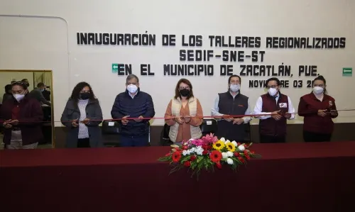 En Zacatlán, SEDIF pone en marcha la regionalización de talleres