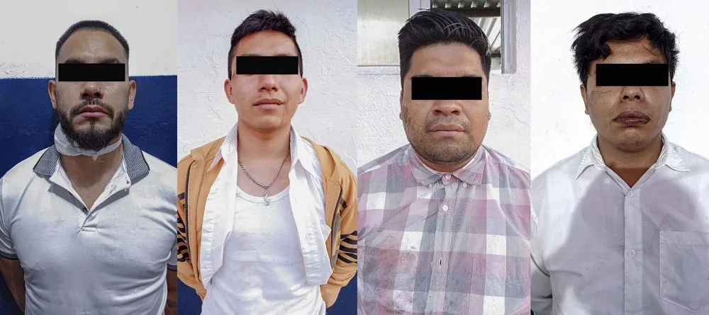 Aseguró policía municipal cerca de 100 envoltorios con posible droga ; cuatro hombres fueron detenidos F