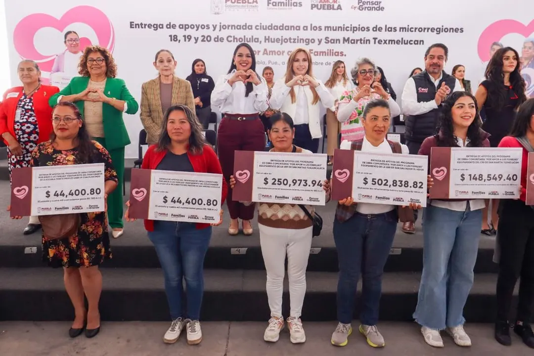 Sp Cholula Sedif Pue Entrega Apoyos