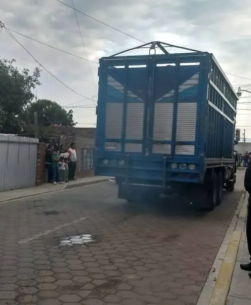 Policía Vial recuperó camión robado