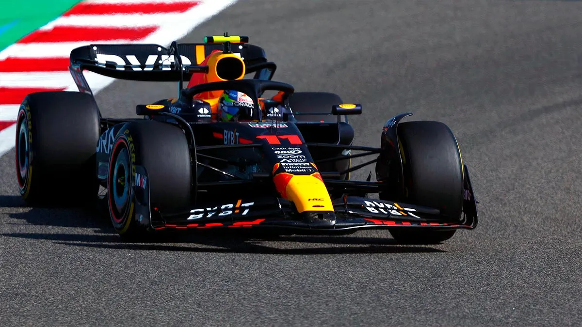 Sergio Checo Perez Red Bull Bahrein