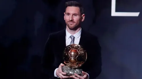 Messi gana su sexto Balón de Oro