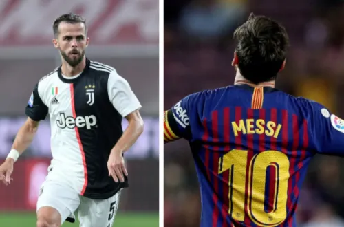 Mi voluntad era jugar con Messi y no tenía ninguna duda: Miralem Pjanic