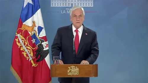 Piñera anuncia aumento en pensiones, ingreso mínimo e impuestos a los ricos tras protestas en Chile