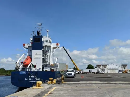 Inicia prueba piloto de transporte marítimo México-Guatemala