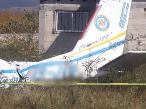 Aterrizaje de avioneta Cessna desata balacera en Cancún