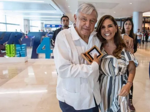 Presenta Mara Lezama avances e ‘Todos por la paz’ a López Obrador