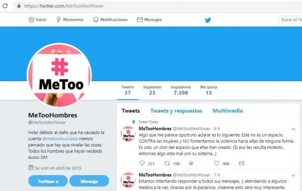 Twitter @MeTooMenPower