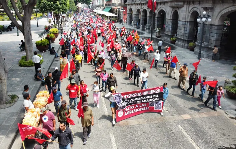 Protesta Antorcha Campesina