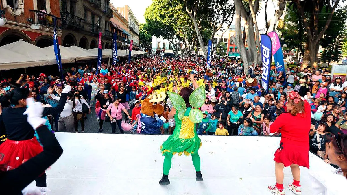 Dia Del Nino Y De La Nina Centro Historico Puebla