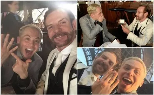 Alejandro Tommassi y Oscar Ruiz se casaron