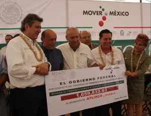 Entrega Sedatu recursos por más de 19 mdp en Atlixco