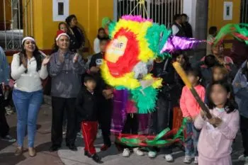 Lleva Tonantzin Fernández la magia de las posadas y la Navidad a las juntas auxiliares
