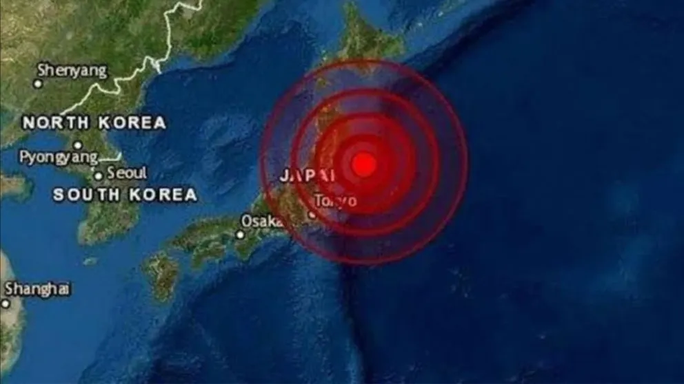 Terremoto de 7.3 sacude a Japón y activan alerta de tsunami